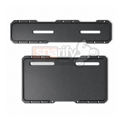MK RACING CNC Aluminum Alloy Motorcycle License Plate Frame ( Number plate holder ) Set | Front & Rear Holder, Anodized Coating, Universal Fit, Corrosion Resistant, Lightweight Design