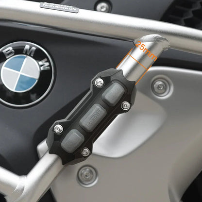 Loboo Motorcycle Crash Bar bumper protection block- Universal 25mm (CHGJT25MM-1)
