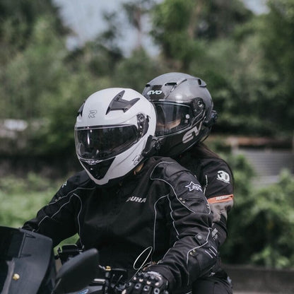 EJEAS Q8 Motorcycle Mesh Intercom, 6 Riders Group Talking at The Same Time - 1 year warranty