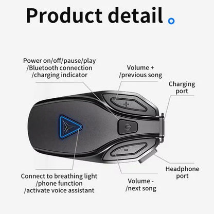 MOTOWOLF BH1 Motorcycle Helmet Headset Bluetooth Headset for Full Face Helmet (Hard Microphone) – Advanced Motorcycle Communication | 6 MONTHS WARRANTY