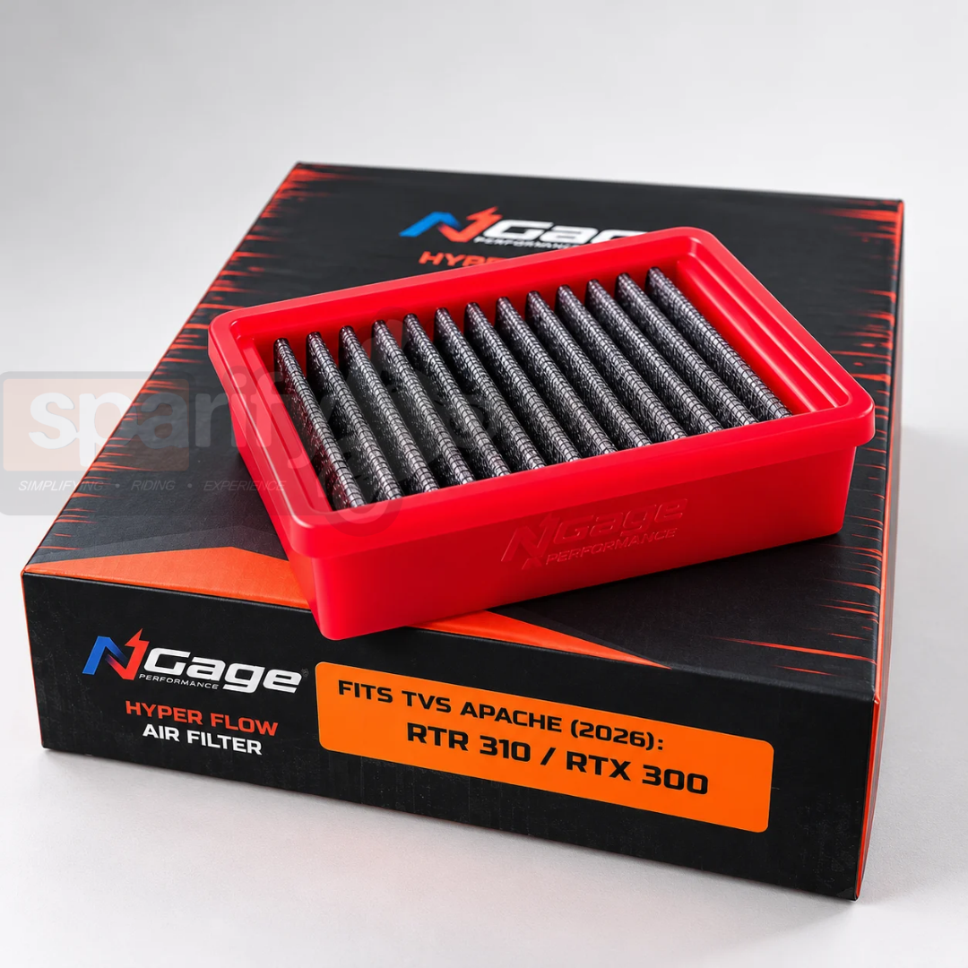 TVS RTX 300, BMW G 310 (2026) & Apache RR 310 (2026) NGAGE Hyper Flow Air Filter | NGAGE-024RTX300