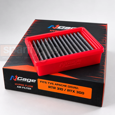 TVS RTX 300, BMW G 310 (2026) & Apache RR 310 (2026) NGAGE Hyper Flow Air Filter | NGAGE-024RTX300