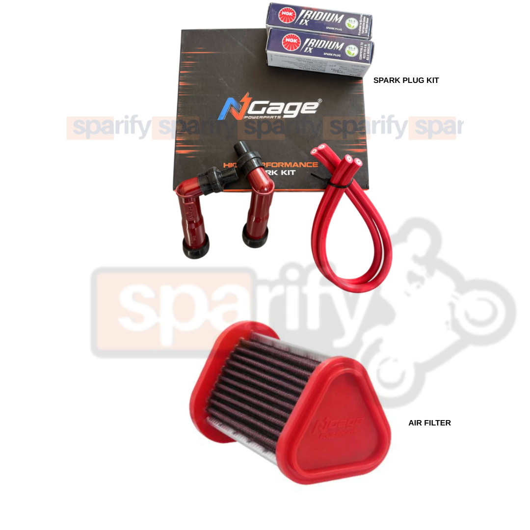 Interceptor 650 | Continental GT 650 | High performance | Spark plug cable kit | Resistor Spark Caps