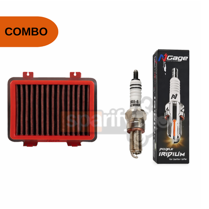 Hyper Flow Air Filter For Ktm Bs6 - Bs4 200 / 250 / 390 ( duke/rc/adventure ) models - NGAGE POWERPARTS