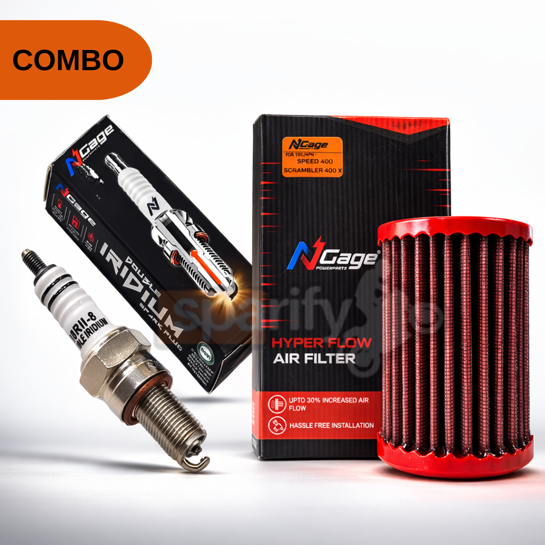 Triumph Speed 400 / Scrambler 400 X / T4 Hyper Flow Air Filter- NGAGE POWERPARTS