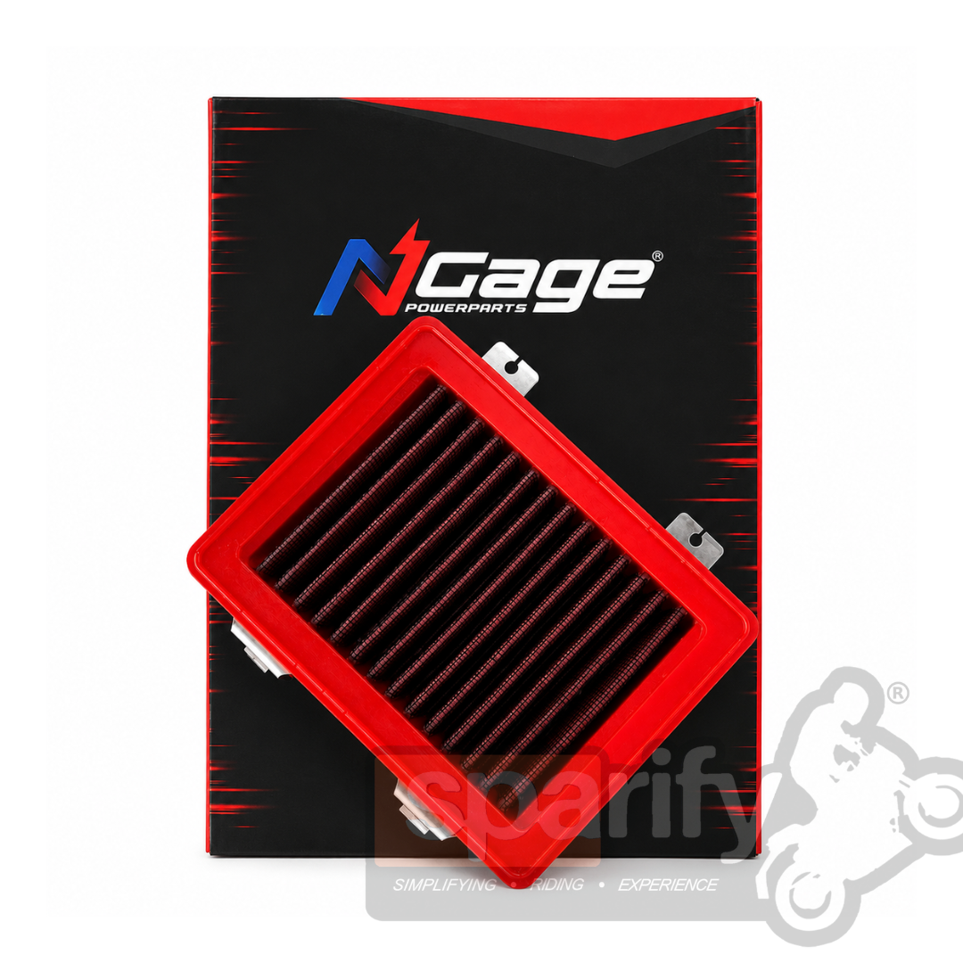 Hyper Flow Air Filter For Ktm Bs6 - Bs4 200 / 250 / 390 ( duke/rc/adventure ) models - NGAGE POWERPARTS