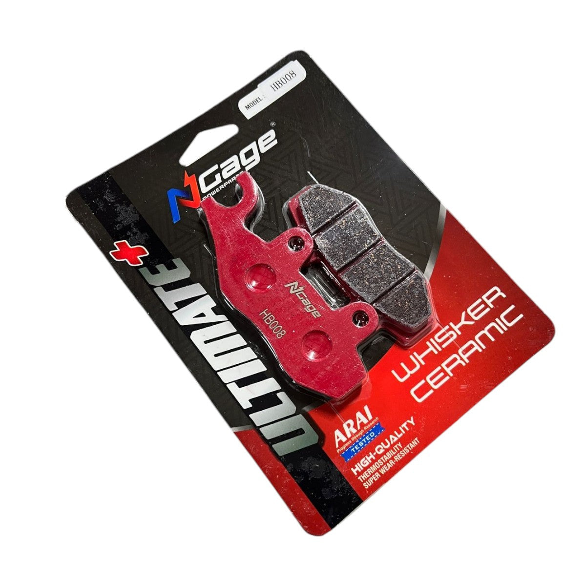 HERO XPULSE 200 - 210 |  front whisker ceramic Ultimate + brake pads | NGAGE POWERPARTS