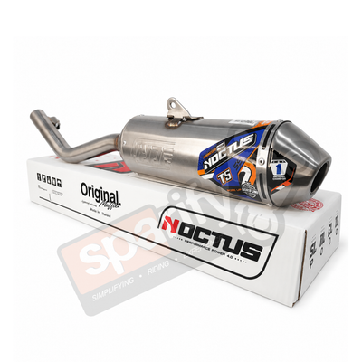 HERO XPULSE 200 NORIFUMI NOCTUS T5 BORE UP CRF 150L EXHAUST WITH DB KILLER | COMPATIBLE FOR XPULSE 200 | FULL SYSTEM PERFORMANCE EXHAUST  WITH BEND PIPE
