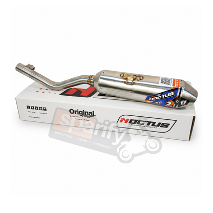 HERO XPULSE 200 NORIFUMI NOCTUS T5 BORE UP CRF 150L EXHAUST WITH DB KILLER | COMPATIBLE FOR XPULSE 200 | FULL SYSTEM PERFORMANCE EXHAUST  WITH BEND PIPE