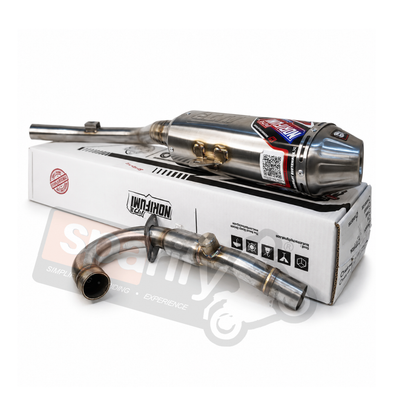 Hero Xpulse 200 2v/4v Norifumi Rocket 4 Kompetisi CRF 150 L Exhaust With DB Killer | FULL SYSTEM PERFORMANCE EXHAUST  WITH BEND PIPE