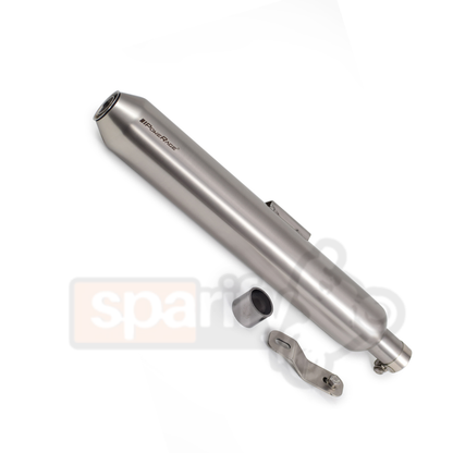 Royal Enfield Classic 350 / 500 Silver Matte Finish (Short Type) Powerage Performance Exhaust