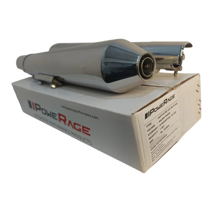 Royal Enfield Continental GT 650 / Interceptor 650 Twins Polish Finish - Long Type PoweRage Performance Slip-On Exhaust