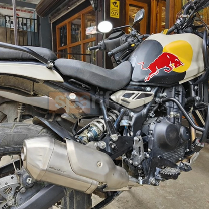 Royal Enfield Himalayan 450 PoweRage Performance Slip-On Exhaust with bend pipe