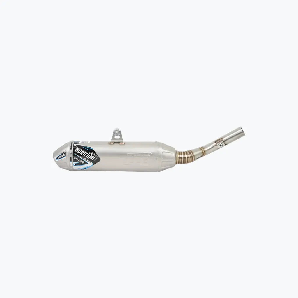 KAWASAKI KLX 230 ( CKD version )  Whoops 2024 Exhaust Stainless Steel Norifumi Exhaust  | FULL SYSTEM PERFORMANCE EXHAUST  WITH BEND PIPE