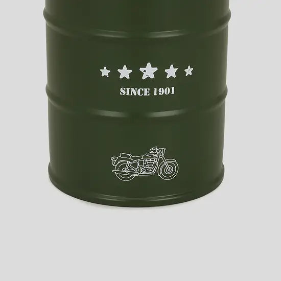 ROYAL ENFIELD CONIC DRUM BOTTLE - GREEN