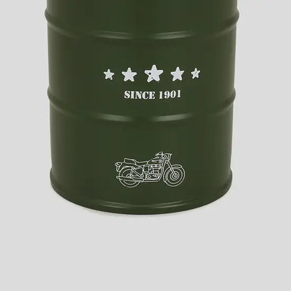 ROYAL ENFIELD CONIC DRUM BOTTLE - GREEN