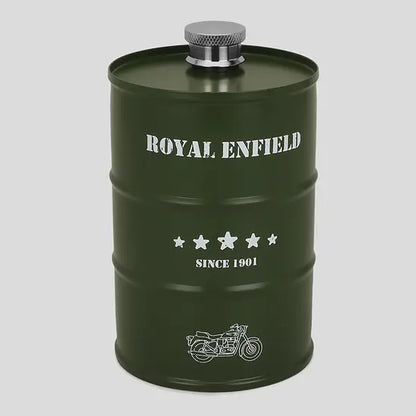 ROYAL ENFIELD CONIC DRUM BOTTLE - GREEN
