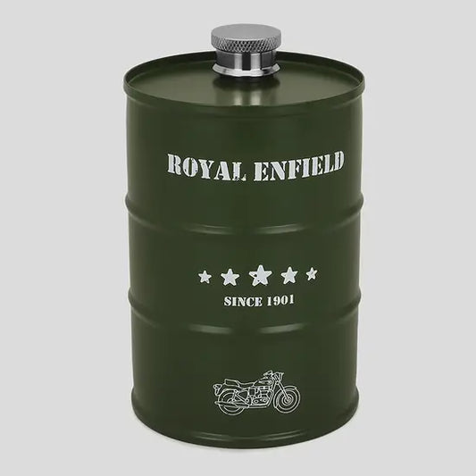 ROYAL ENFIELD CONIC DRUM BOTTLE - GREEN