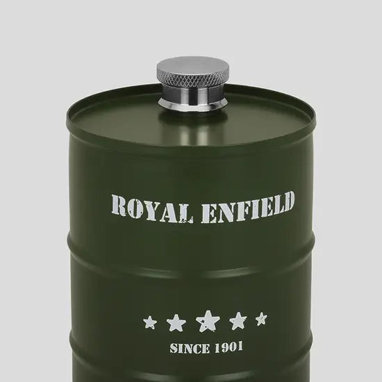 ROYAL ENFIELD CONIC DRUM BOTTLE - GREEN