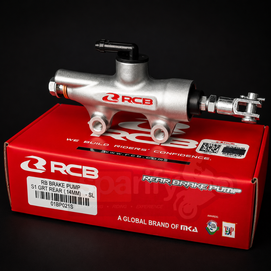 RCB Racing Boy  S1 Rear brake pump 14mm - Silver | Universal ( 01BP021S )