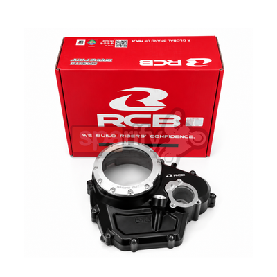 R15 v3 / v4 MT 15 engine cover w/o kick starter 01E0010S- RCB ( RACING BOY CORPORATION ) - SILVER