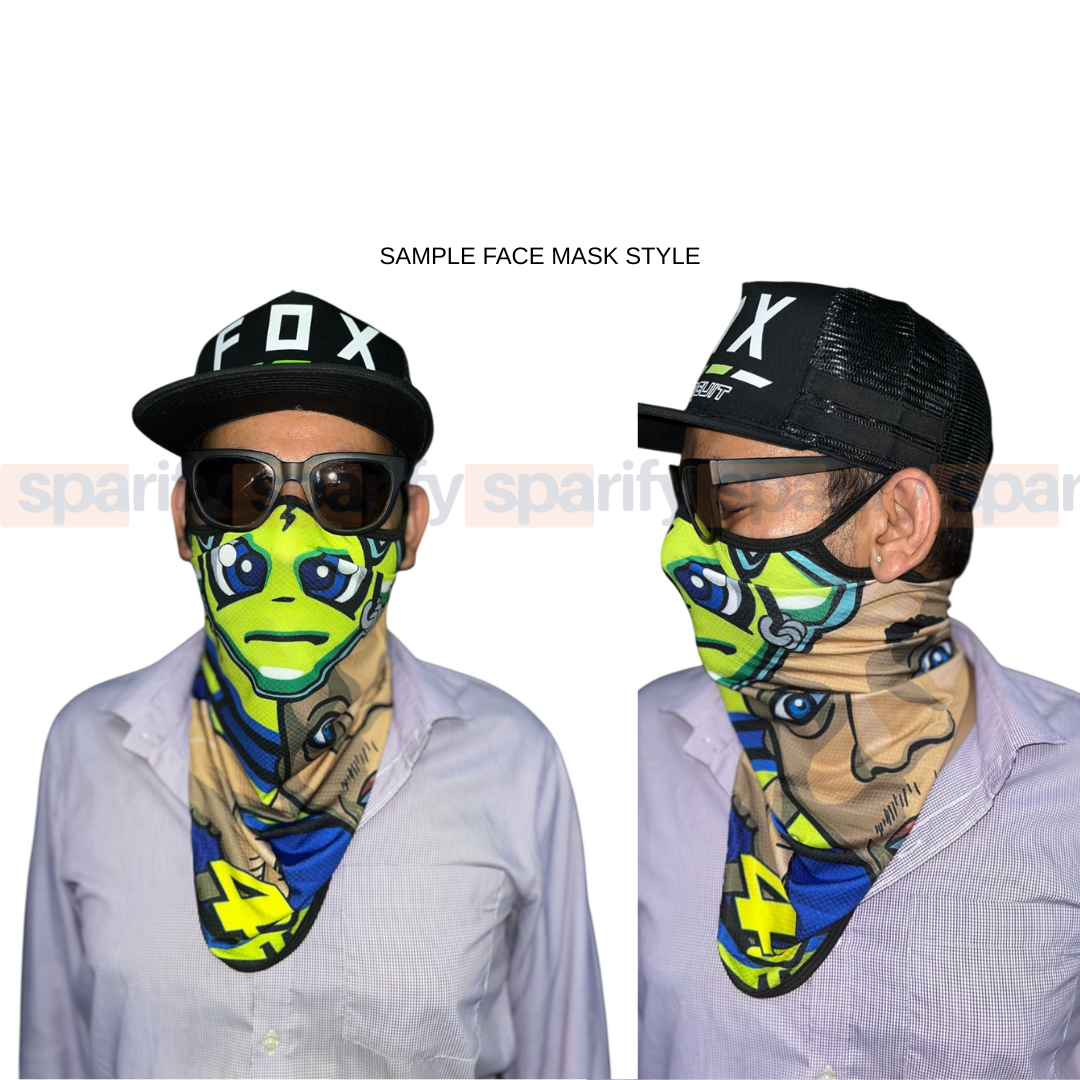 Riding face Mask Galaxy Nebula  For Men & Women Sun Protection - Neck gaiter / Bandana