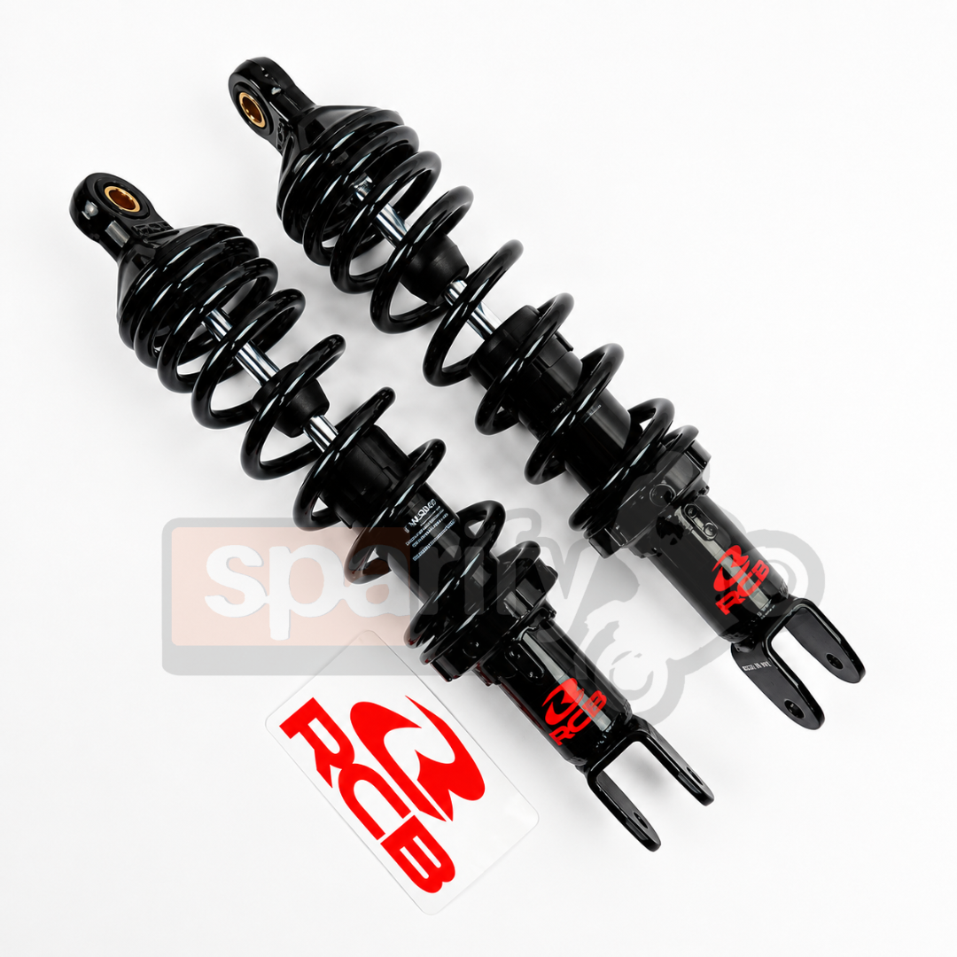 YAMAHA AEROX 155 RCB REAR SHOCK ABSORBER A3  305MM 01A0266 | Black , 305mm, AEROX (Pack of 2)