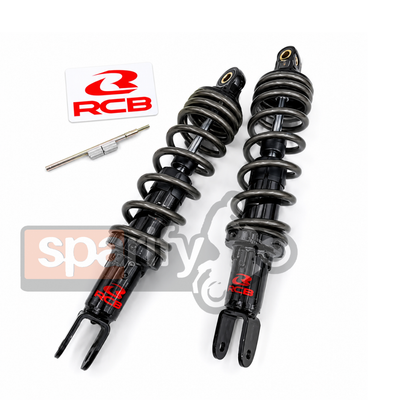 YAMAHA AEROX 155 RCB REAR SHOCK ABSORBER A3  305MM 01A0266 | titanium, 305mm, AEROX