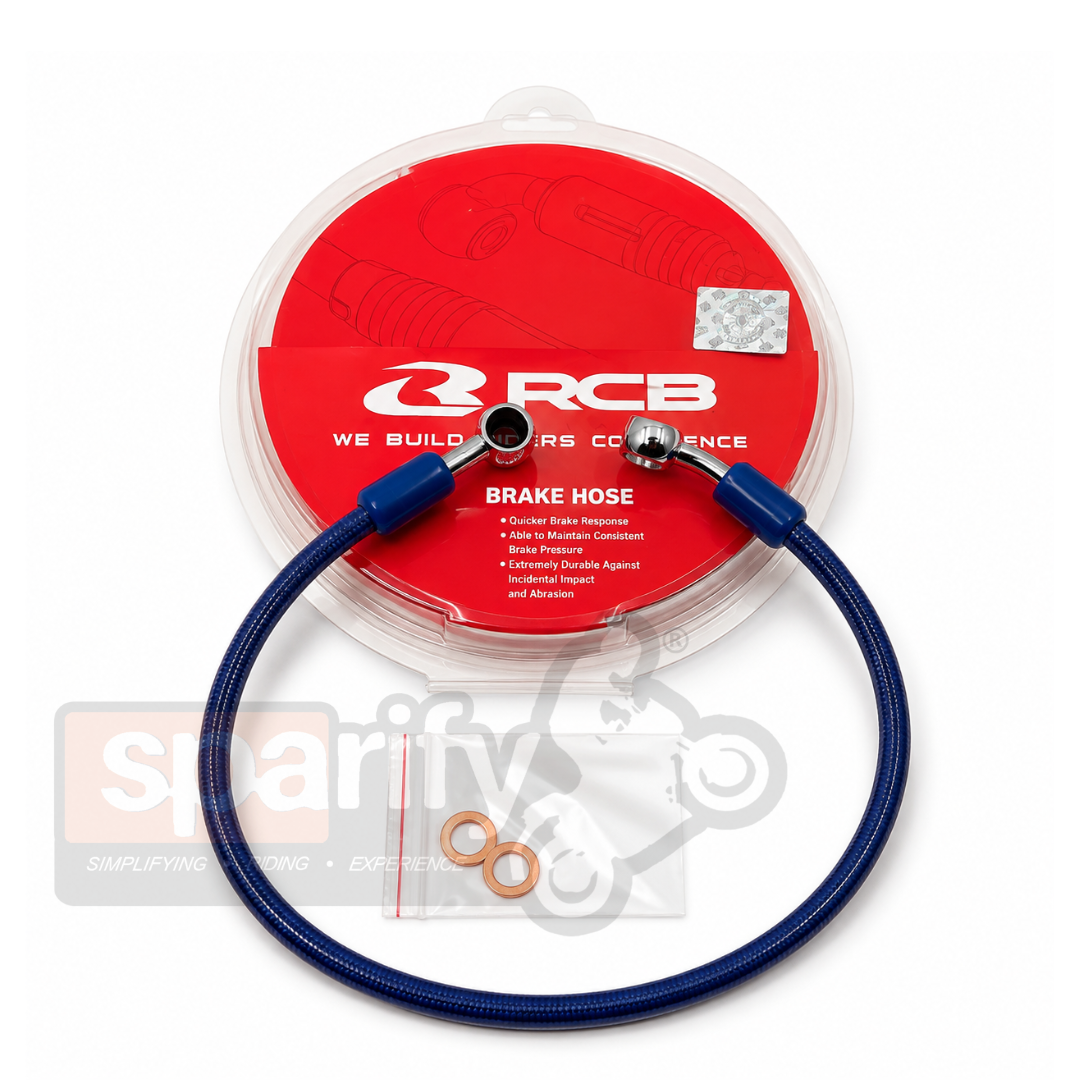 RCB Teflon Brake Hose Pipe (550MM) - 01BH009 | BLUE