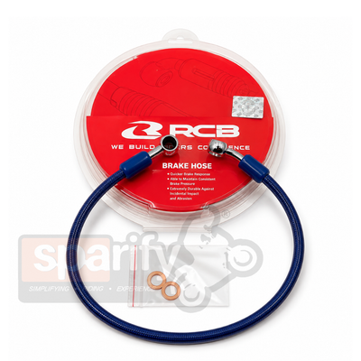 RCB Teflon Brake Hose Pipe (550MM) - 01BH009 | BLUE