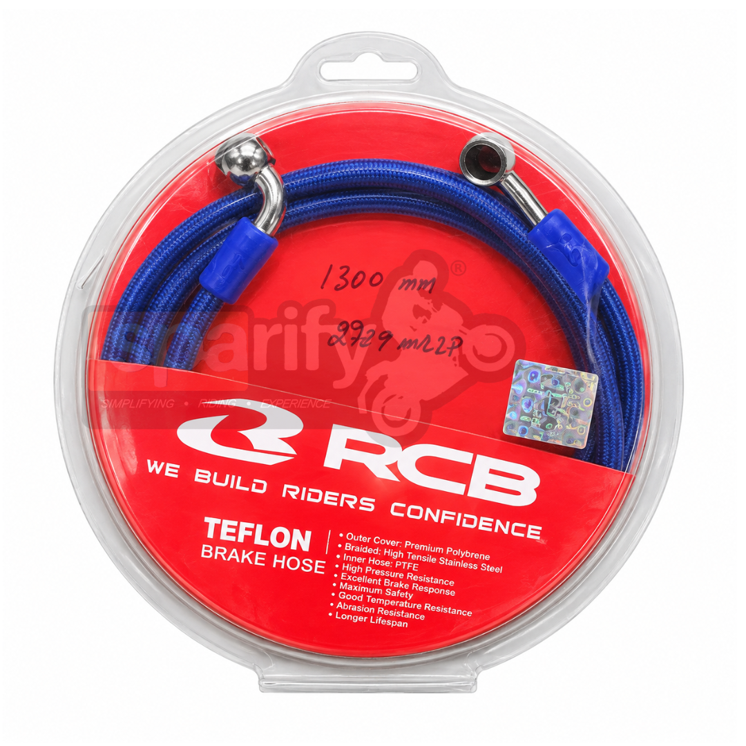 Racing boy Corporation ( RCB )  Teflon brake Hose 1300MM blue | 01BH005A