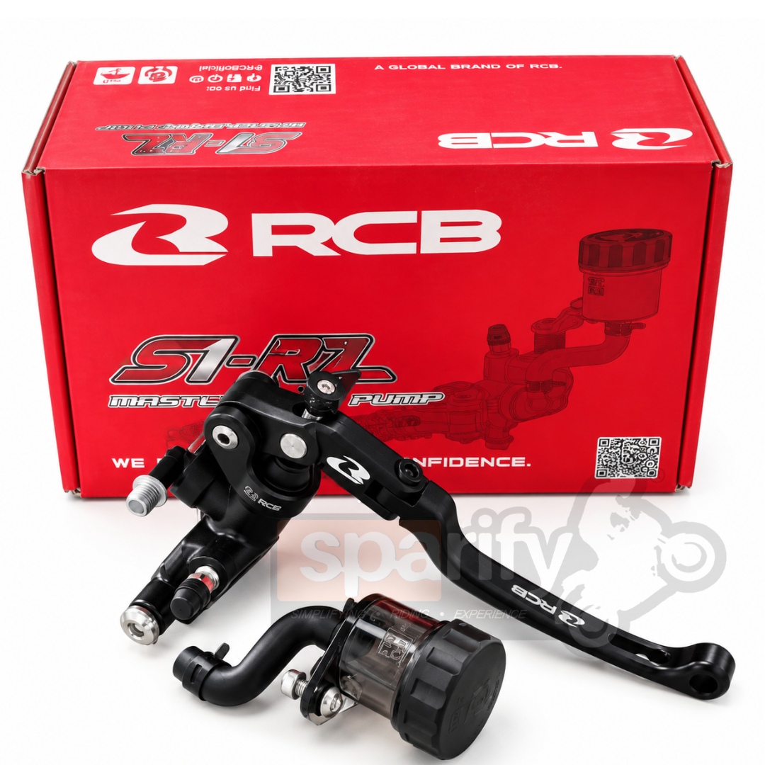 RCB S1-FL Master Brake Pump 14MM RH 01BP048 BLACK - RCB | Right Hand Side RACING BOY CORPORATION