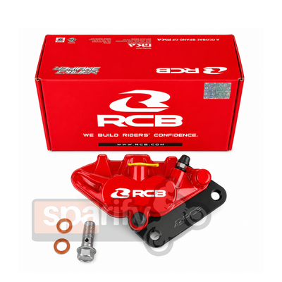 YAMAHA AEROX / R15 V3 RCB E-SERIES FRONT BRAKE CALIPER  01BC080R (RED)