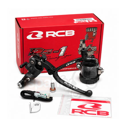 Forged Carbon Fiber  RCB Master Brake Pump  Lever Rs-1 17mm (RH) - Right Hand Side  01BP029T | Racing Boy Corporation