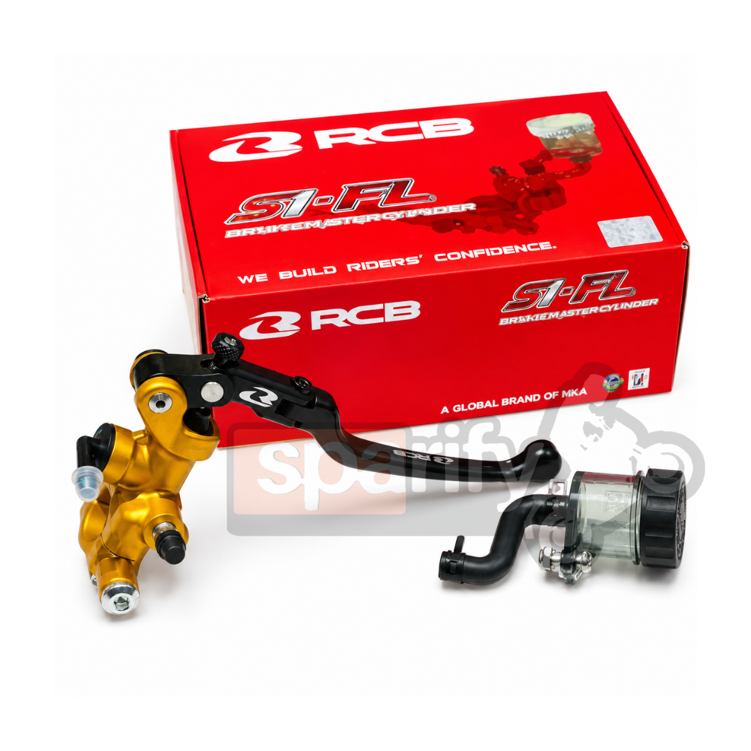 RCB S1-FL Forged Master Brake Pump 14MM RH Gold - 01BP048G