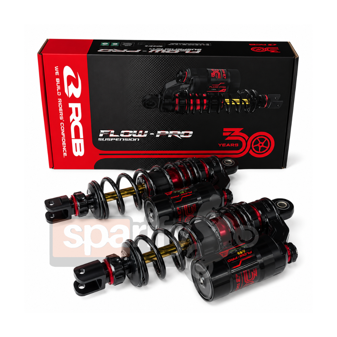 AEROX 155 RCB PERFORMANCE SHOCK ABSORBER FLOW PRO  - 30TH LIMITED EDITION 305MM 01A0343Z BK