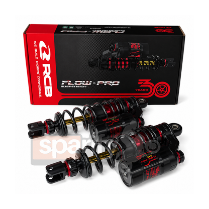 AEROX 155 RCB PERFORMANCE SHOCK ABSORBER FLOW PRO  - 30TH LIMITED EDITION 305MM 01A0343Z BK