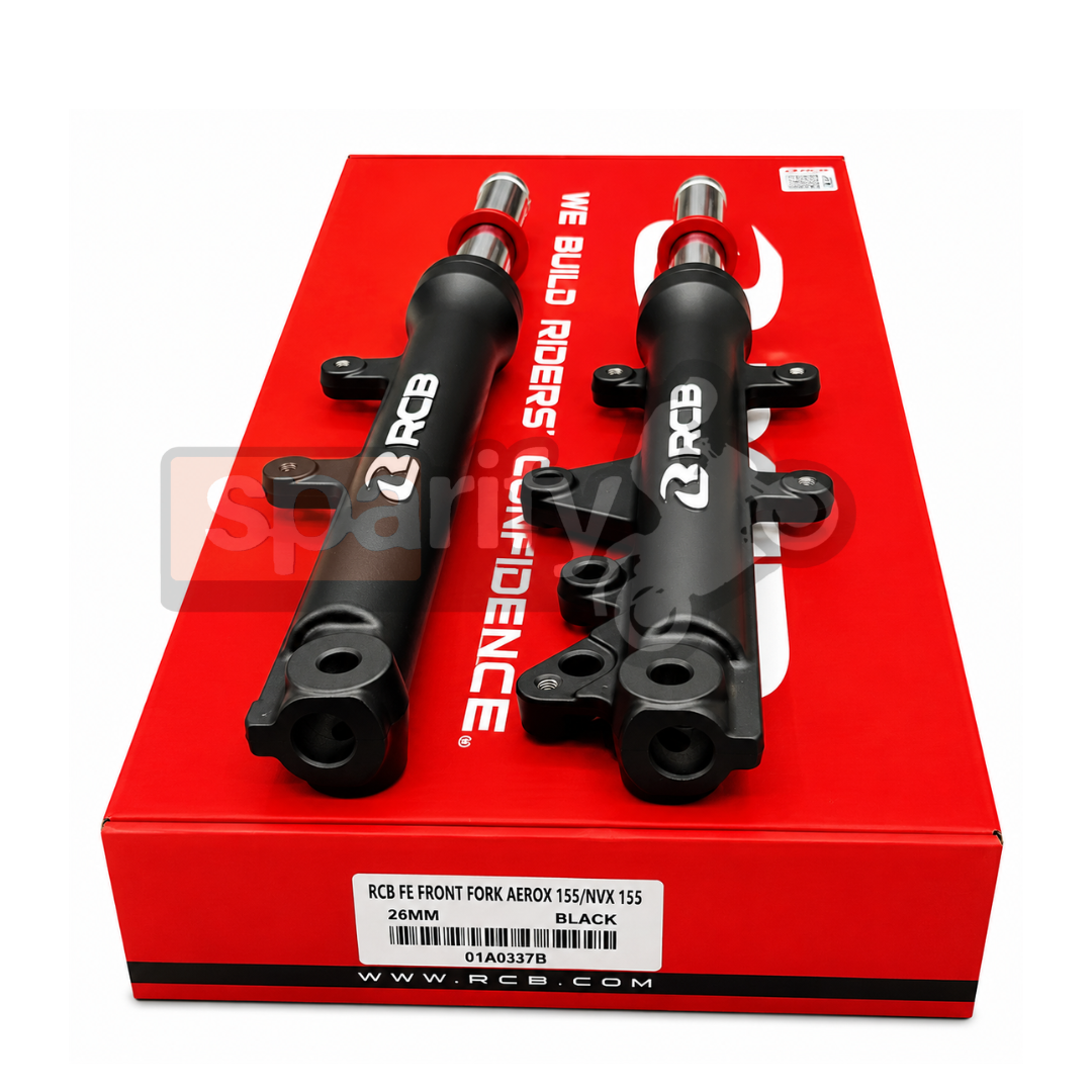 Yamaha Aerox 155 RCB FE Front Fork  26mm Black (01A0337B) - RCB