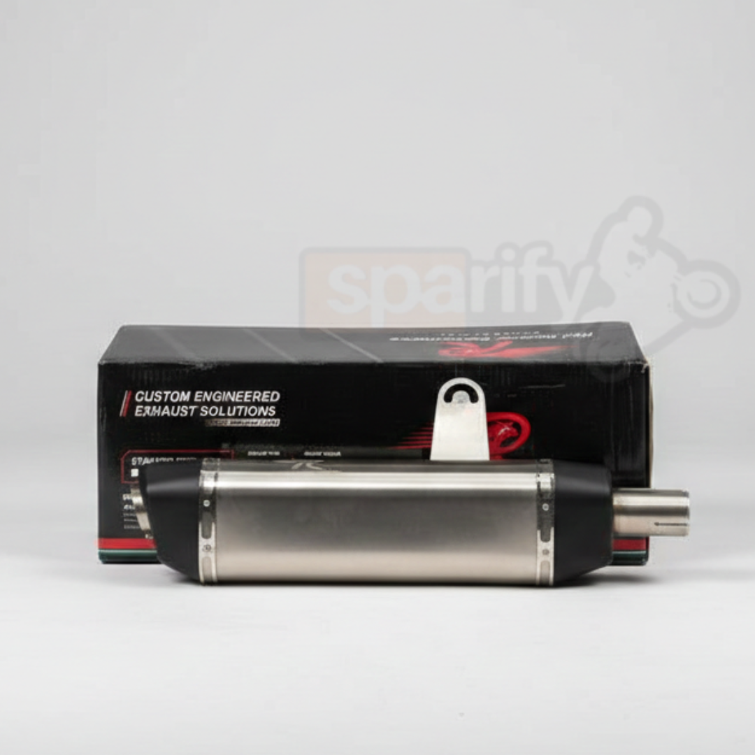 Royal Enfield Himalayan Scram 411 Red Rooster Performance Vertex Exhaust