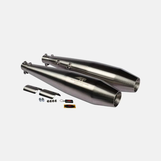 Red rooster performance exhaust for Interceptor 650 /continental GT 650 stellar  ( with DB killer ) - MATTE