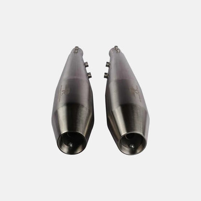 Red rooster performance exhaust for Interceptor 650 /continental GT 650 stellar  ( with DB killer ) - MATTE