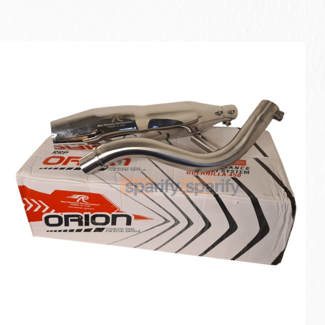 RE Guerrilla 450 Red Rooster Performance exhaust Orion ( Polish )