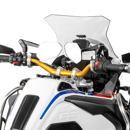 LOBOO RM02 CNC 360 Degree  Foldable Mirrors for Adventure Bikes | Anti-Glare Wide Angle Lens