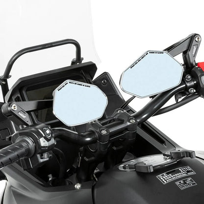 LOBOO RM03 Angular 360 Degree Foldable Mirrors (CNC Aluminum) | 1200R Modern ADV & Streetfighter Style | Anti-Glare