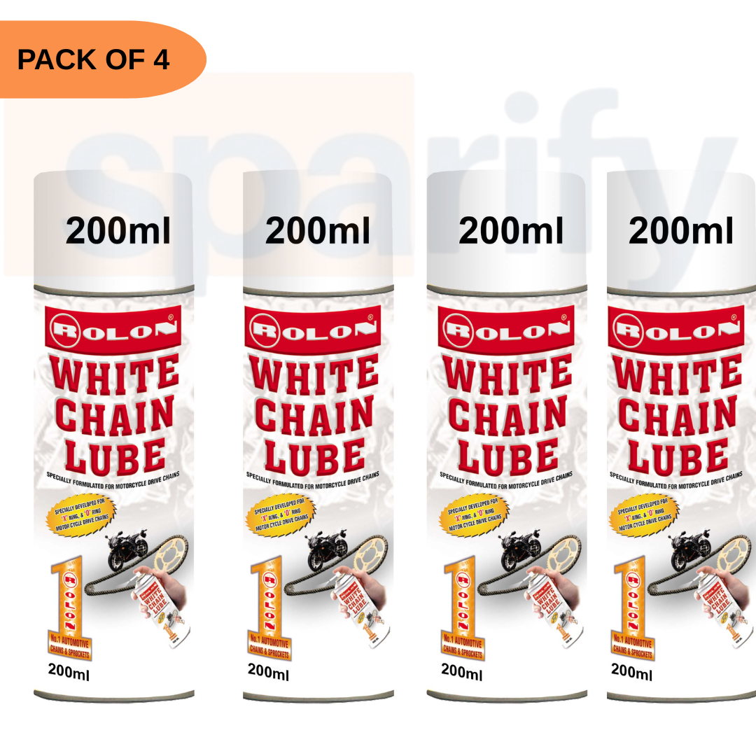 WHITE CHAIN LUBE 200 ML (ROLON)
