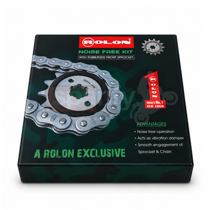 RE Scram 440-OR 449NF NOISE FREE CHAIN SPROCKET KIT | ROLON