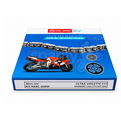 Ultraviolette F77  Rolon Chain Sprocket KIT NXRC 420NF