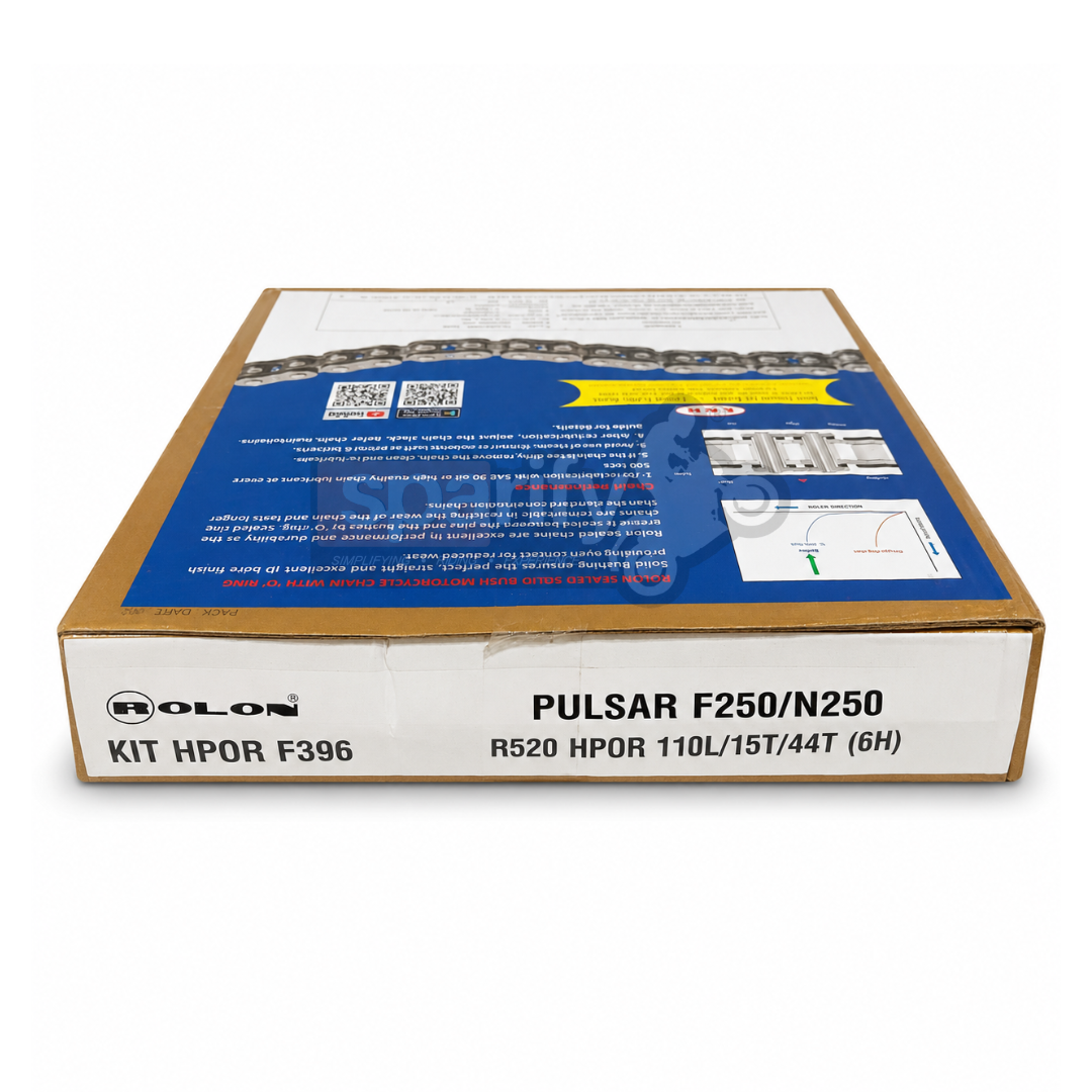 Pulsar F250/N250 Chain Sprocket by Rolon HPOR 396