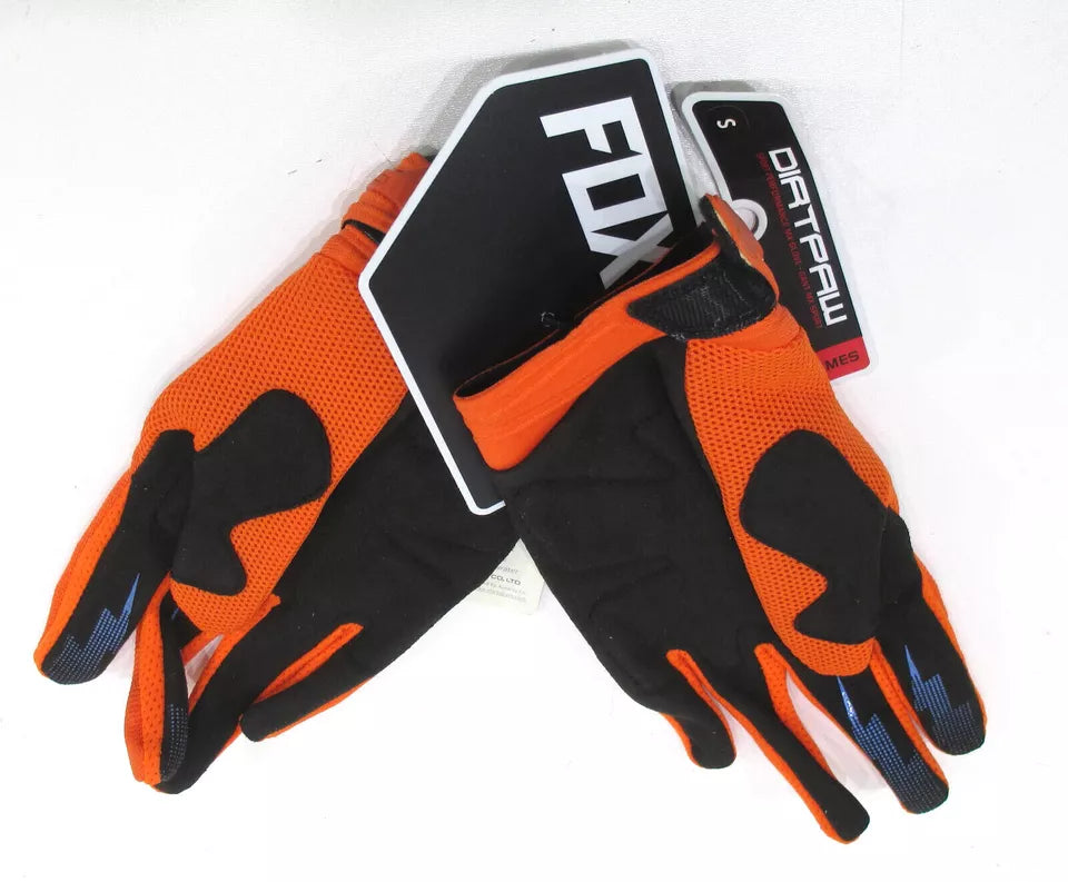 fox handschuhe orange DIRTPAW Motocross Gloves Orange black F.O.X racing – SPARIFY