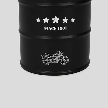 ROYAL ENFIELD CONIC DRUM BOTTLE - BLACK | Ideal for Gifting / Collectibles Edition